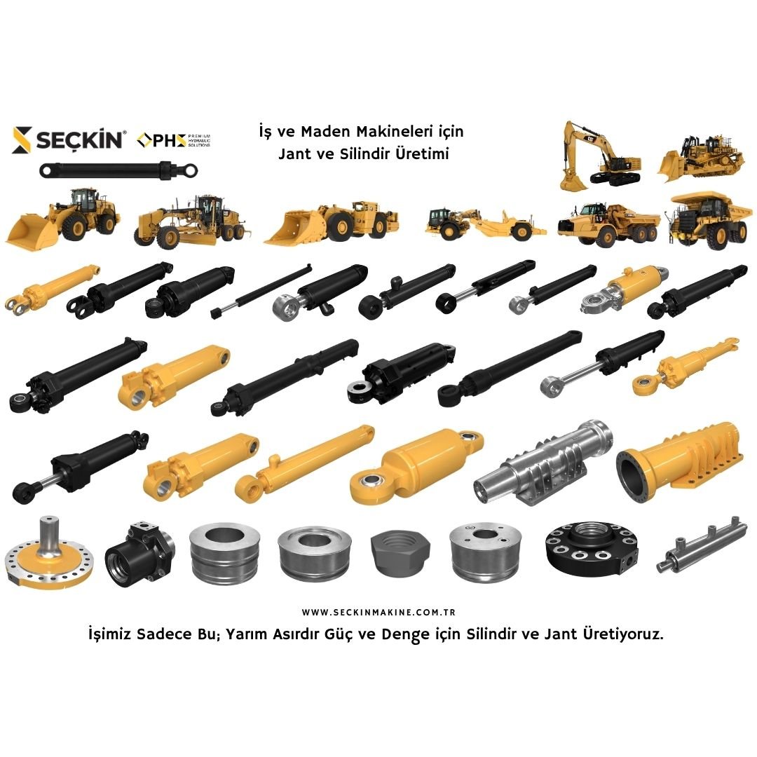 İş ve Maden Makineleri için Jant ve Silindir Üretimi / İşimiz Sadece Bu; Yarım Asırdır Güç ve Denge için Silindir ve Jant Üretiyoruz. 