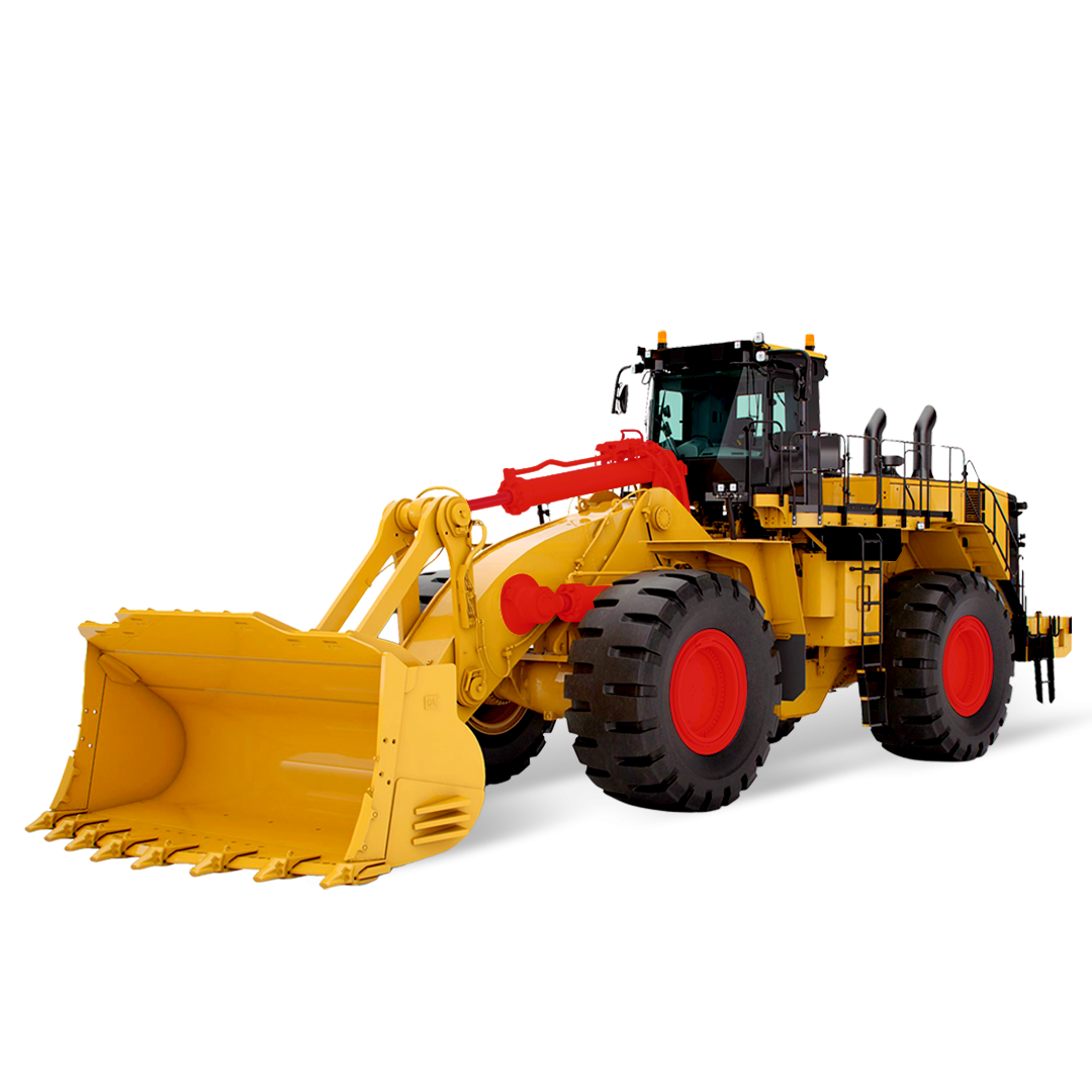 We are producing Caterpillar Wheel Loader Tilt, Lift, Steering Cylinders (992K, 993K, 994K) and Rims