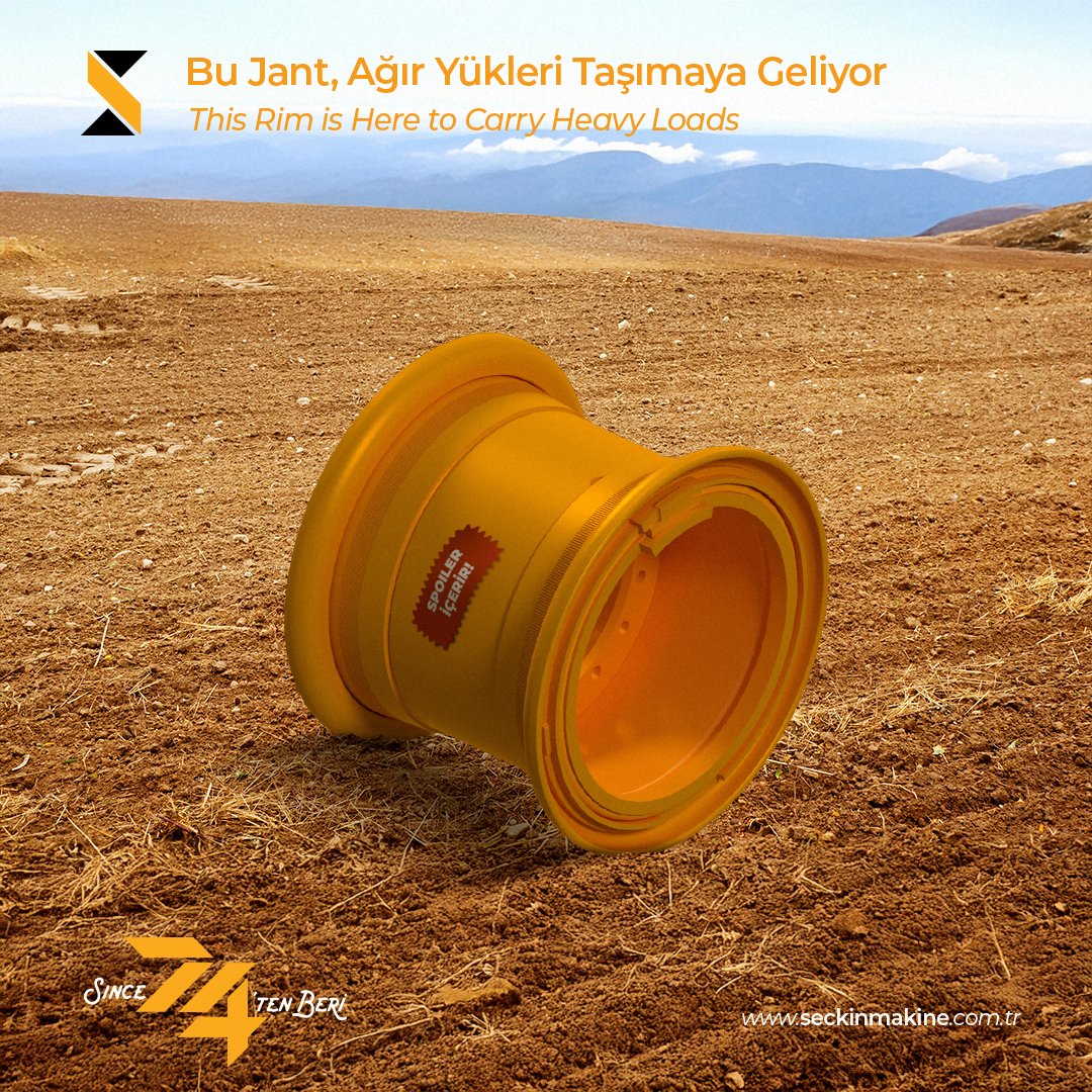 Yüksek yük kapasitesi, darbe dayanımı ve uzun ömür… Spoiler verdik, ama dayanamadık. Çünkü Seçkin kalitesiyle bu jant fazla sağlam.

High load capacity, impact resistance, and long life... We gave you a spoiler, but we couldn't resist. Because with its Seçkin quality, this wheel is exceptionally sturdy.

#seçkinmakine #tecrübe #jant #şaft #silindir #işmakineleri #güç #kalite