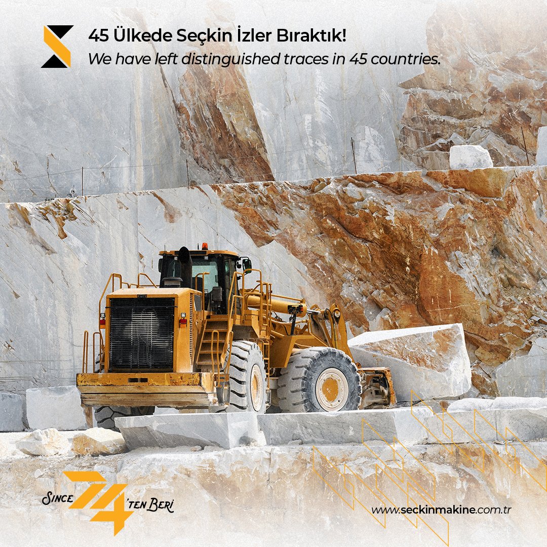 Ürünlerimize 45 ülkeye ihraç ediyor, müşterilerimizde güven veriyoruz.

Exporting our products to 45 countries allows us to build trust with our customers.

#SeçkinMakine #İhracat #Jant #Silindir