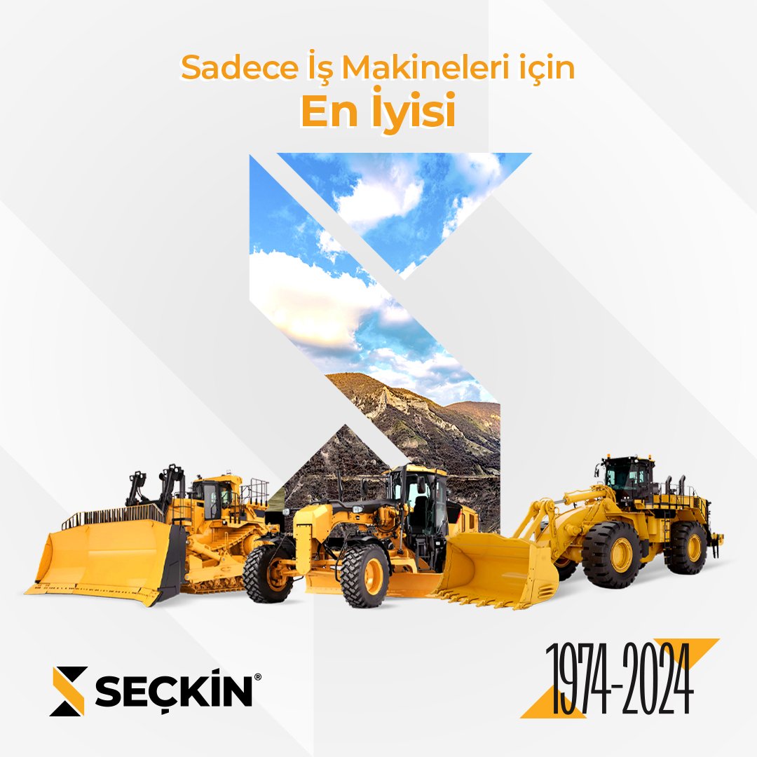 50 yıldır sektörde öncü bir marka olarak kalite ve güvenin simgesi olmaya, inovatif yaklaşımıyla her zaman en iyisini sunmaya devam ediyoruz.

#seckinmakine #hidroliksilindir #lider #ismakinesi #yarımasır #uzman #tecrübe