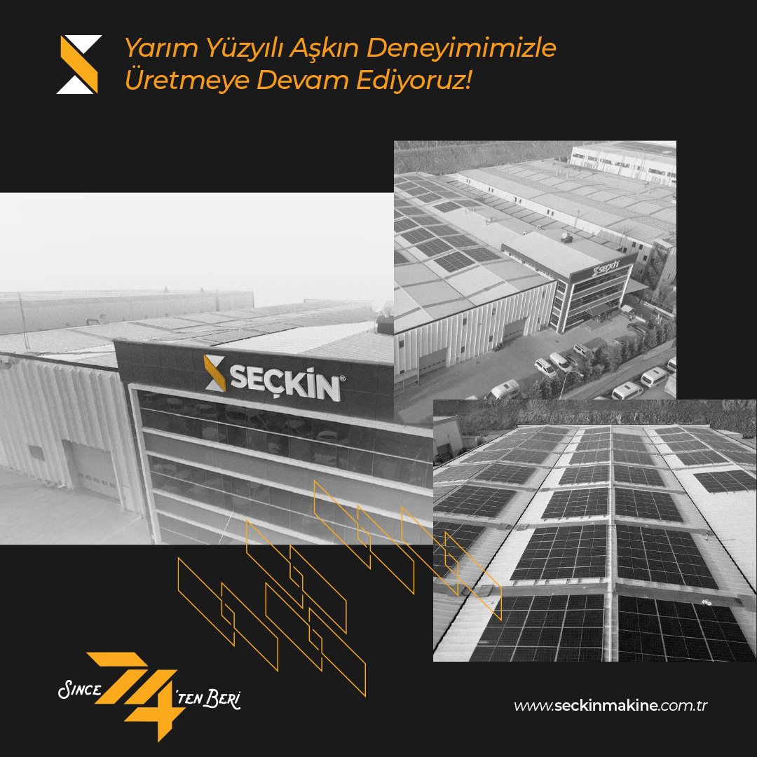 3 yıl içinde 30.000 m²’ye ulaşacak yeni fabrikamızla üretim kapasitemizi önemli ölçüde artırarak, müşterilerimize daha hızlı ve daha esnek hizmet vereceğiz. 120 kişilik uzman ekibimiz ve 7000’den fazla parça seçeneğiyle 7 kıtaya hizmet veriyoruz.

#seckinmakine #hidroliksilindir #jant #lider #ismakinesi #yarımasır #uzman #tecrübe