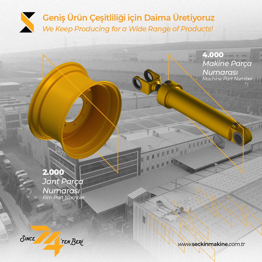 İş makinenize en uygun jant ve silindirler için Seçkin’i ziyaret edebilirsiniz!

You can visit Seçkin for the most suitable rims and rollers for your construction equipment!

#SeçkinMakine #Jant #Silindir
#ÜrünÇeşitliliği