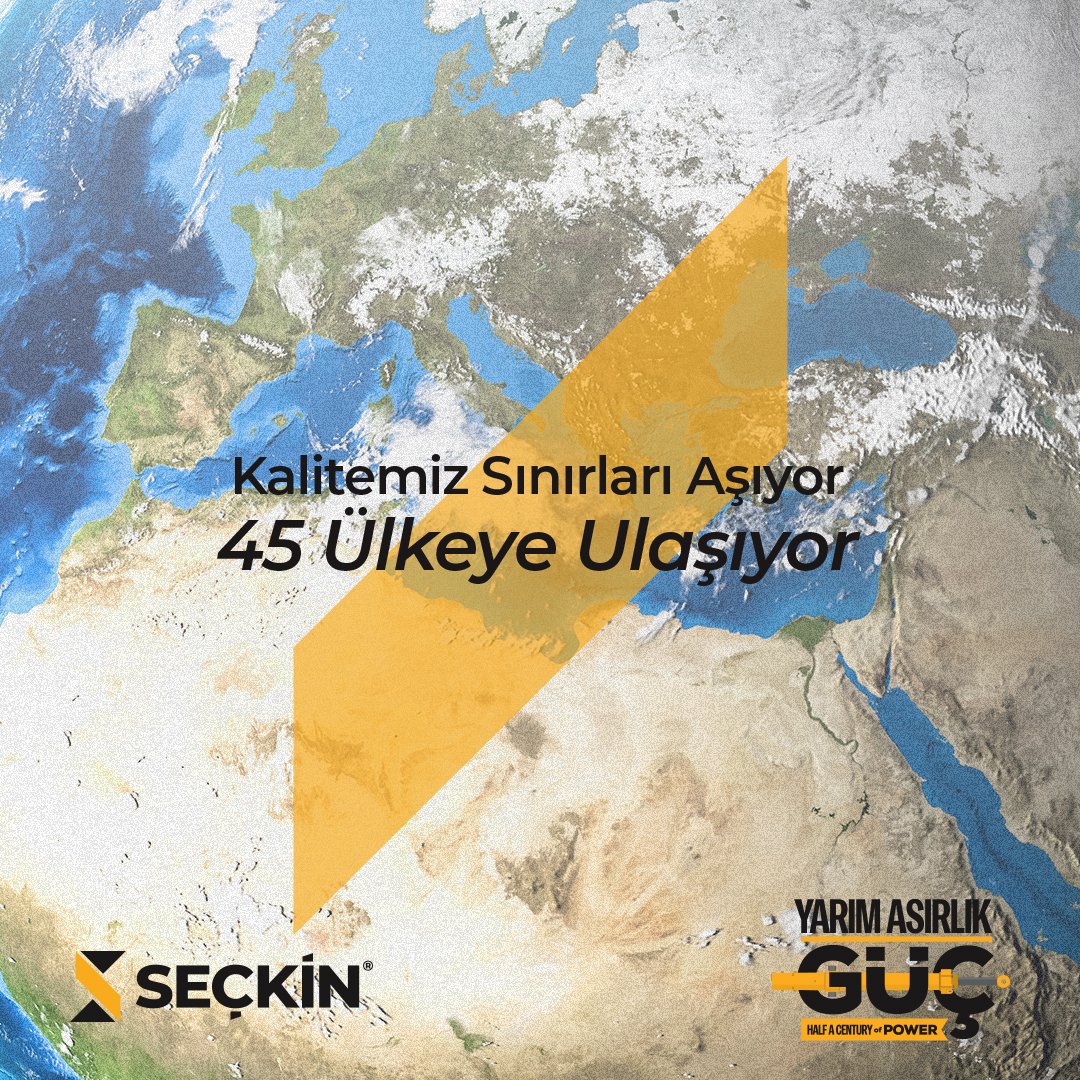 Amerika, Kanada, Meksika, Brezilya, Peru, Sili, Kolombiya, İtalya, Portekiz, Polonya, Almanya, Romanya, Rusya, Ukrayna, Türkmenistan, Kazakistan, Suudi Arabistan, Cezayir, Urdun, Mısır, Tayland, Vietnam, Kore, Avustralya başta olmak üzere, Seçkin Makine kalitesi her yerde!

#seckinmakine #hidroliksilindir #lider #ismakinesi #yarımasır #uzman #tecrübe #ihracat