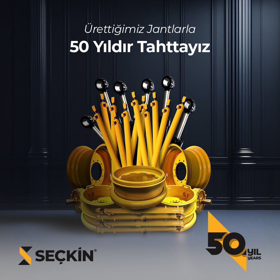Sektöründe lider firmalarından biri olarak 50 yıldır iş makineleri için ürettiğimiz jantlarla kalitemizi gösteriyoruz.

#seckinmakine #hidroliksilindir #jant #lider #ismakinesi #yarımasır #uzman #tecrübe