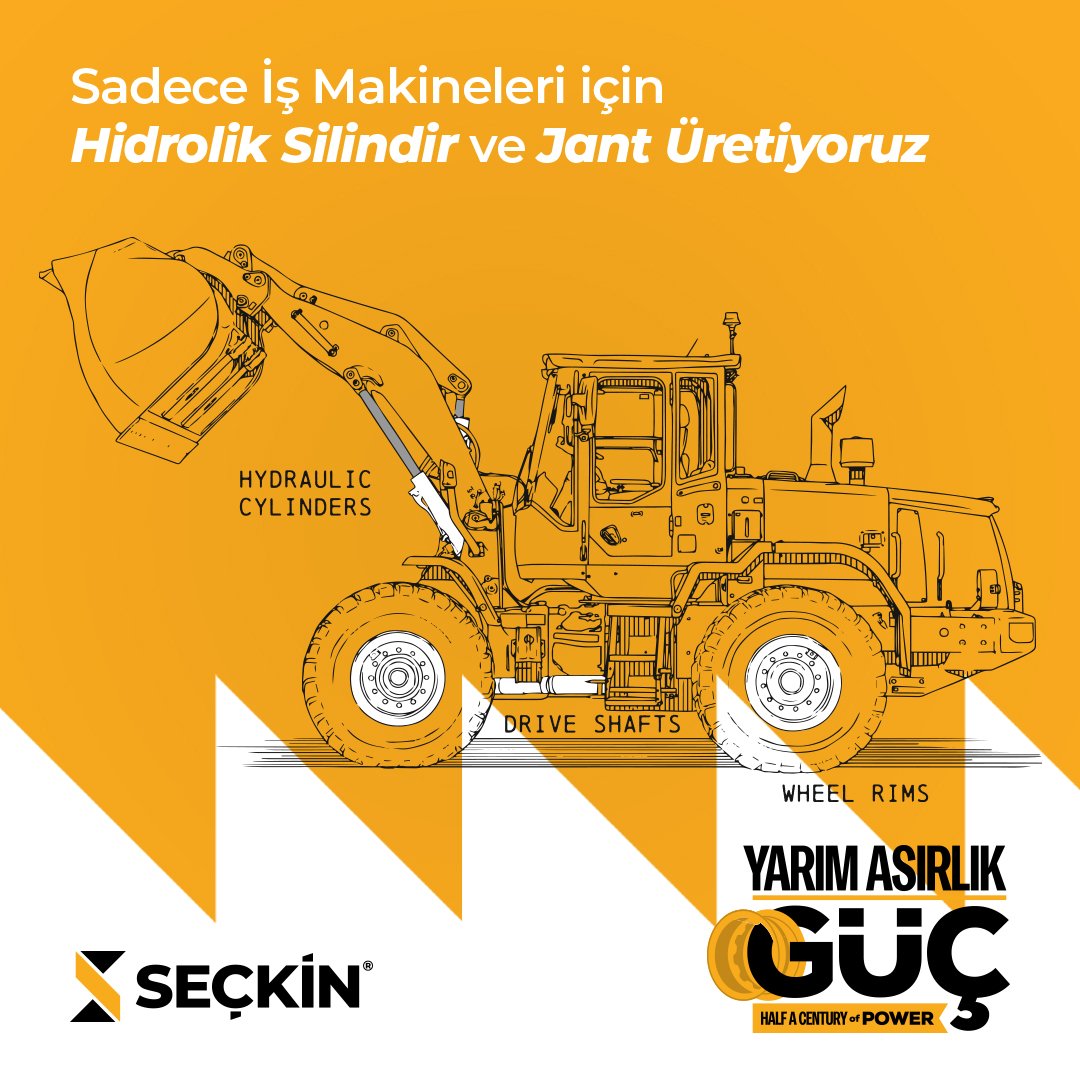 1974’ten bu yana en iyisini üretiyoruz. Detaylı bilgi için web sitemizi ziyaret edebilirsiniz.

#seckinmakine #hidroliksilindir #jant #lider #ismakinesi #yarımasır #uzman #tecrübe