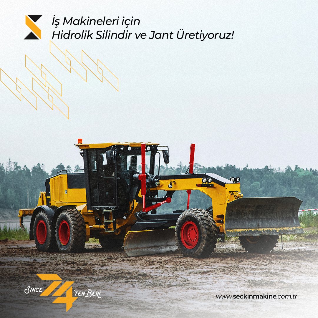 Kalite ve dayanıklılığı bir araya getiren ürünlerimizle sadece iş makineleri için hidrolik silindir ve jant üretiyoruz.

#seckinmakine #jant #hidroliksilindir #lider #ismakinesi #yarımasır #uzman #tecrübe