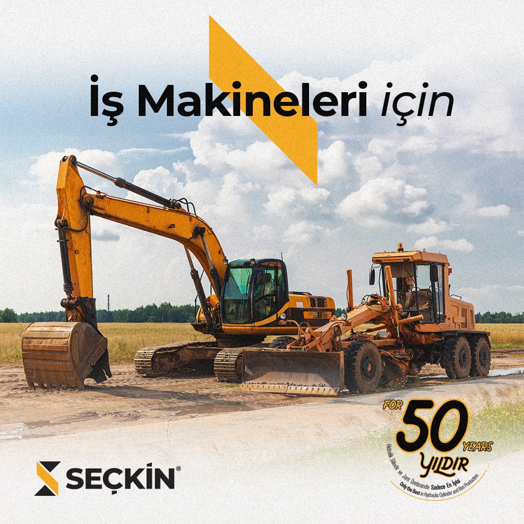 Alanımızda uzmanız çünkü sadece iş makineleri için elli yıldır üretim yapmaktayız.

#seckinmakine #hidroliksilindir #lider #ismakinesi #yarımasır #uzman #tecrübe