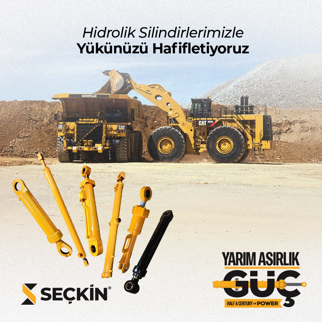 Kaliteyi taahhüt ettiğimiz hidrolik silindirlerimizi 50 yıldır üretiyoruz.

#seckinmakine #jant #hidroliksilindir #lider #ismakinesi #yarımasır #uzman #tecrübe #ihracat