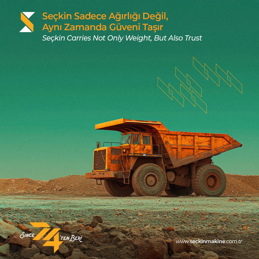 Silindirler; yalnızca yükü değil, güveni de taşır. Sahada her hareketin arkasında Seçkin vardır.

Rollers carry not only the load, but also the trust. Every move on the field is backed by Seçkin.

#seçkinmakine #tecrübe #jant #şaft #silindir #işmakineleri #güç #kalite