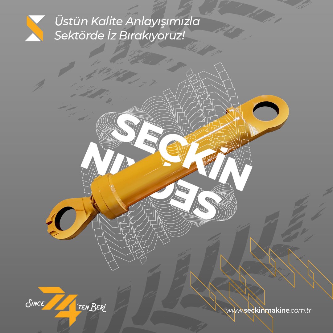 Her geçen yıl daha da güçlenerek, hidrolik silindir ve jant üretimindeki üstün kalite anlayışımızla sektörde iz bırakmaya devam ediyoruz. Gücümüz, tecrübemiz ve müşteri odaklı yaklaşımımızla her projede mükemmelliği hedefliyor, gücümüzü deneyimimizden alıyoruz.

#seckinmakine #hidroliksilindir #jant #lider #ismakinesi #yarımasır #uzman #tecrübe