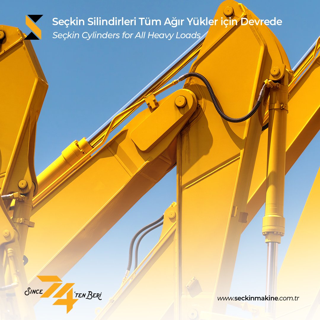 Her kaldırma hareketi ve ağırlık, bir mühendislik hesabıdır. Seçkin silindirleri, bu hesabı sahada tekrar tekrar doğru sonuçla verir.

Every lifting movement and weight is an engineering calculation. Seçkin cylinders deliver this calculation correctly, time and time again, in the field.

#seçkinmakine #tecrübe #jant #şaft #silindir #işmakineleri #güç #kalite