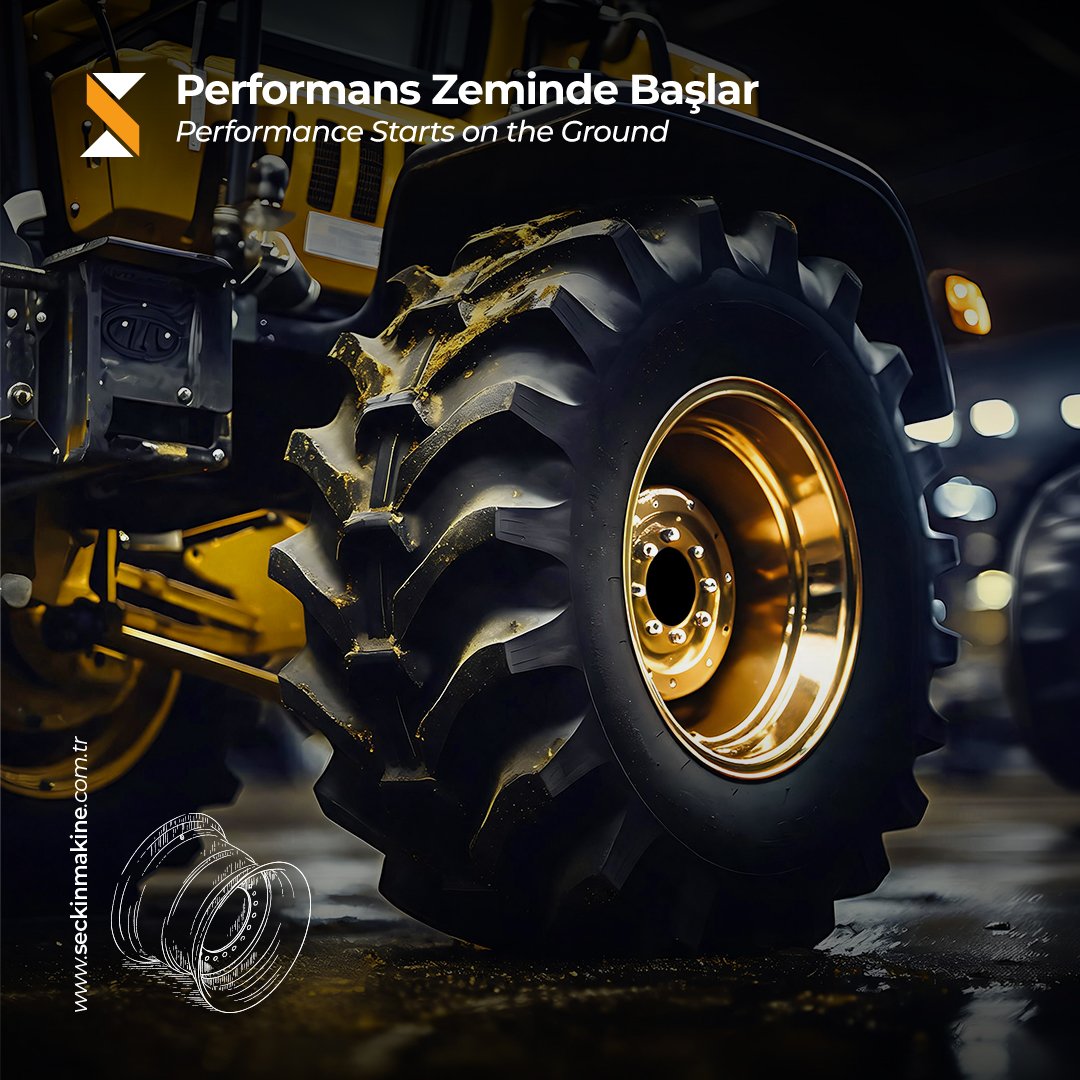 Bir iş makinesi zemine nasıl temas ediyorsa, performansı da öyle şekillenir. Seçkin jantları, sahada güven veren denge için üretilir.

A construction machine’s performance is shaped by how it contacts the ground. Its Seçkin wheels are designed to provide confidence-inspiring stability on the job site.

#seçkinmakine #jant #silindir #rim #wheelrim