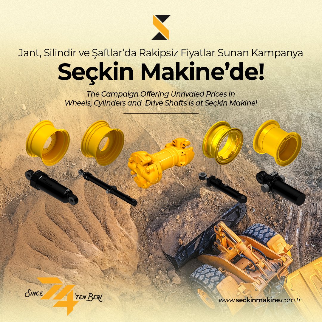 En iyi fiyatı sunan Seçkin Makine yaz
kampanyası başladı!

The best price offering Seçkin Makine summer
campaign started!

#seçkinmakine #yazkampanyası
#eniyifiyat