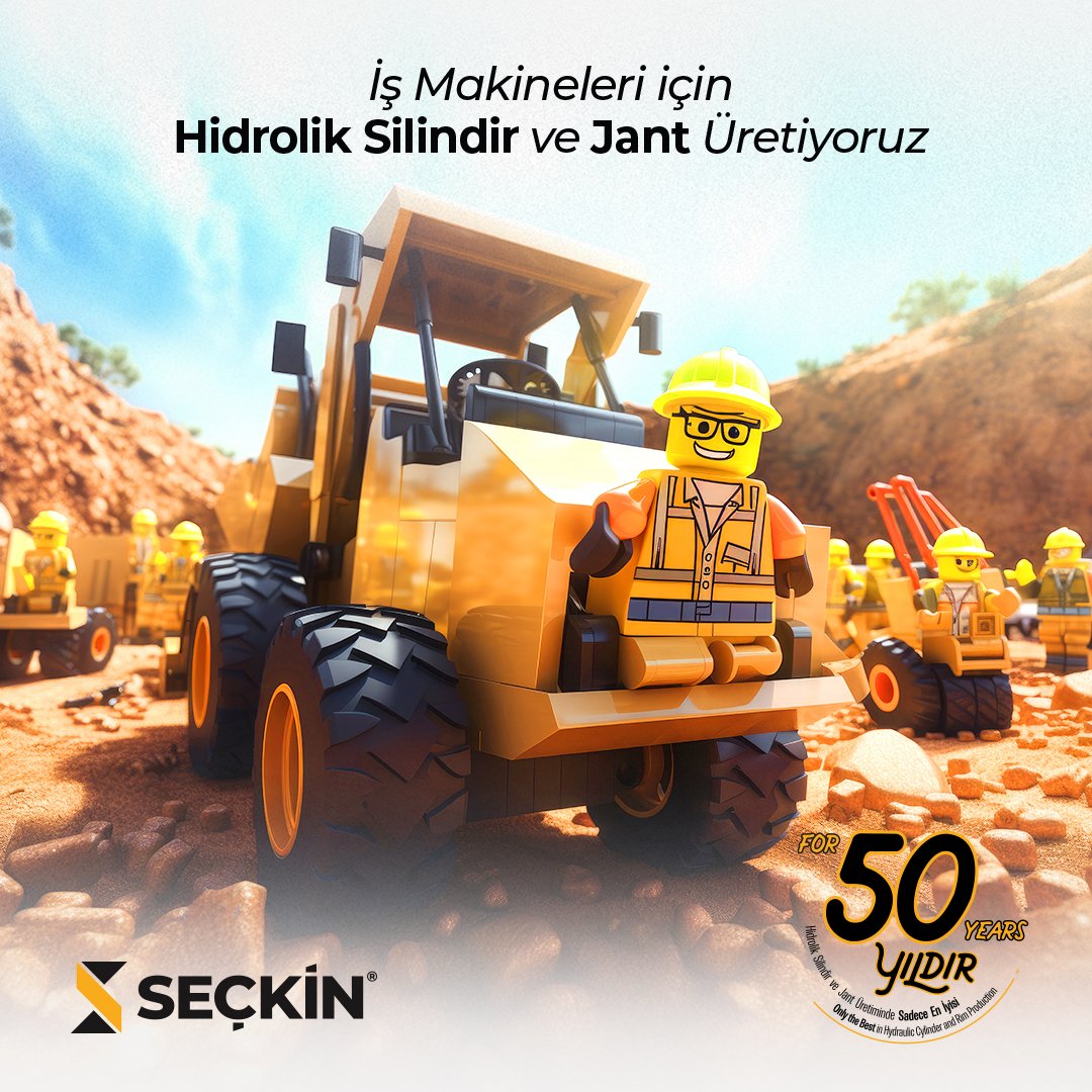 Seçkin Makine olarak iş makineleri için yüksek kaliteli hidrolik silindir ve jant üretiminde uzmanız. Dayanıklılığı ve güvenilirliğiyle fark yaratan ürünlerimizle iş süreçlerinizi daha verimli hale getirin. 

#seckinmakine #jant #hidroliksilindir #lider #ismakinesi #yarımasır #uzman #tecrübe #ihracat
