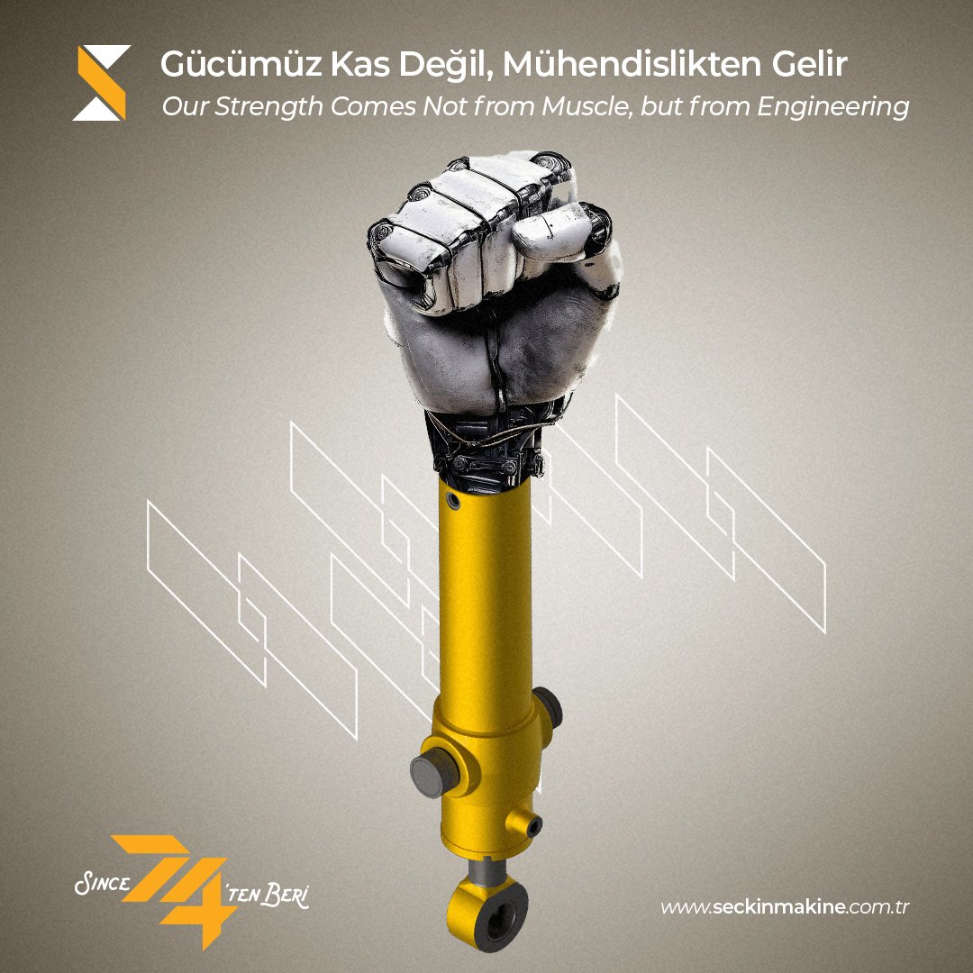Kas gücü yetmez, silindir aklı gerekir. Seçkin’in yüksek performanslı silindirleri, yük taşırken bile çizgiden sapmaz.

Muscle power isn't enough; you need cylinder intelligence. Seçkin's high-performance cylinders stay on track even when carrying loads.

#seçkinmakine #tecrübe #jant #şaft #silindir #işmakineleri #güç #kalite