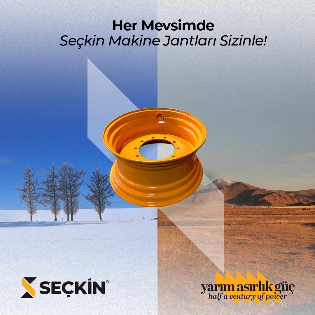 Jantlarımızla dayanıklılığı taahhüt ediyor, kalitemizle her mevsimde yanınızda olmaya devam ediyoruz.

#seckinmakine #jant #hidroliksilindir #lider #ismakinesi #yarımasır #uzman #tecrübe #ihracat