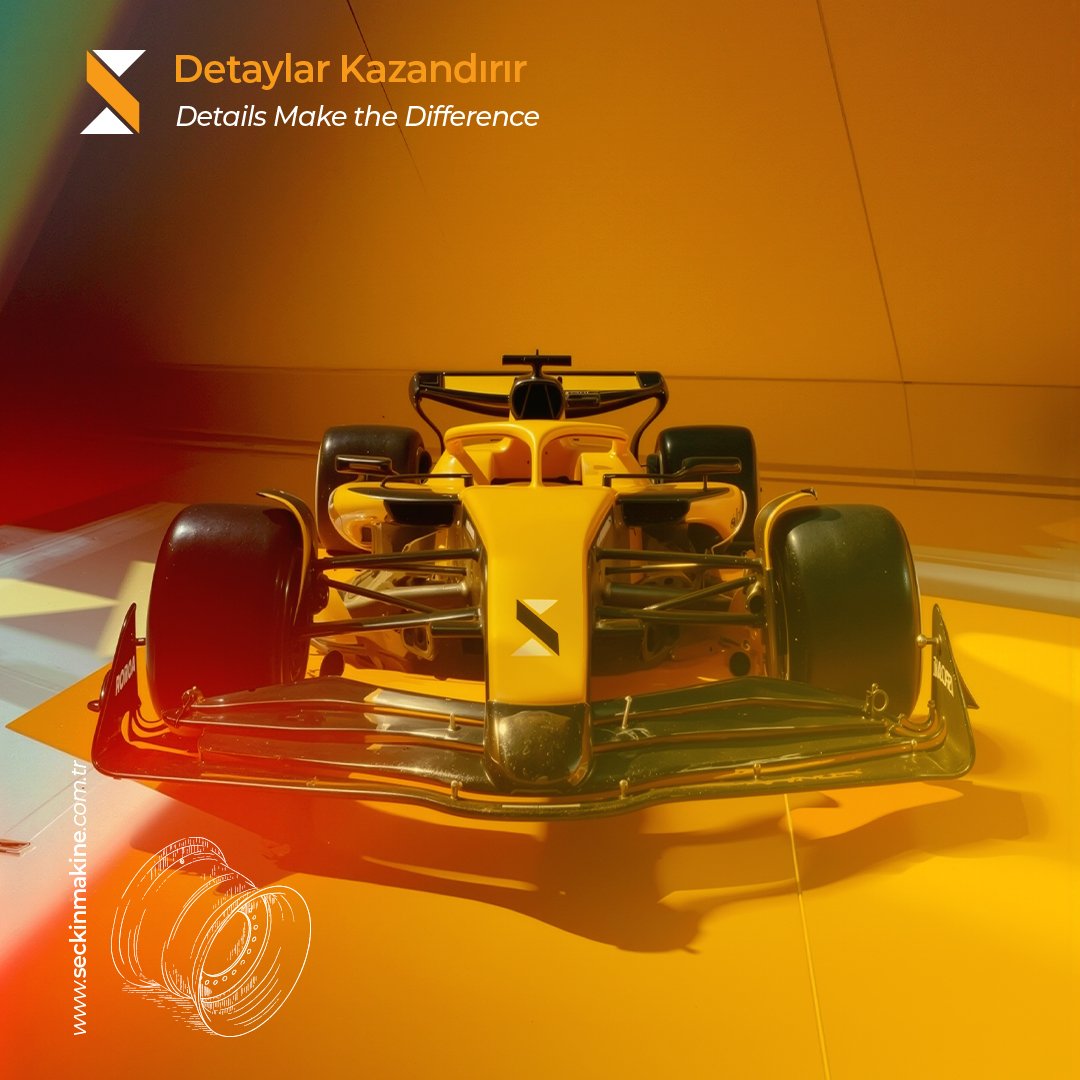 Formula 1’de bir salise, üretimde bir milimetre… İkisi de sonucu belirler. Seçkin Makine’de de hassasiyet bir tercih değil, kalite standardıdır.

In Formula 1, a fraction of a second; in manufacturing, a millimeter... Both determine the outcome. At Seçkin Makine, precision is not an option, it is a quality standard.

#seçkinmakine #jant #silindir #rim #wheelrim